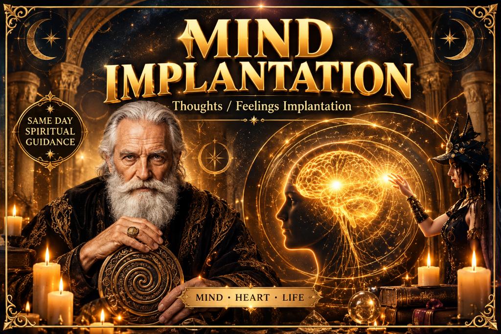 Same-Day Thought & Feeling Implantation Spell | Mind Influence, Psychic Spell Casting, Thought Spell
