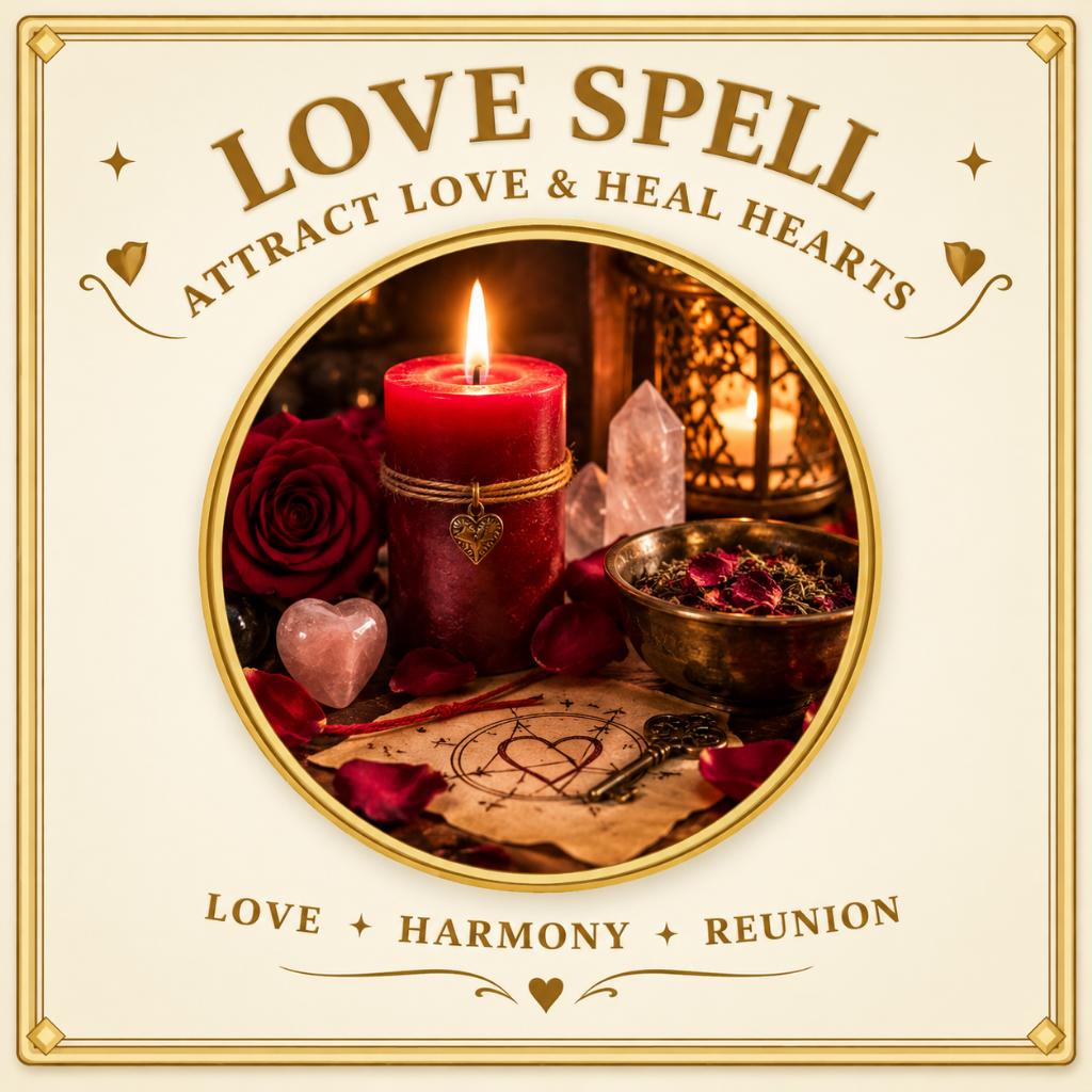 Love Spell Reading | Love Attraction, Relationship Harmony, Romance & Reunion | Spiritual Love Guidance