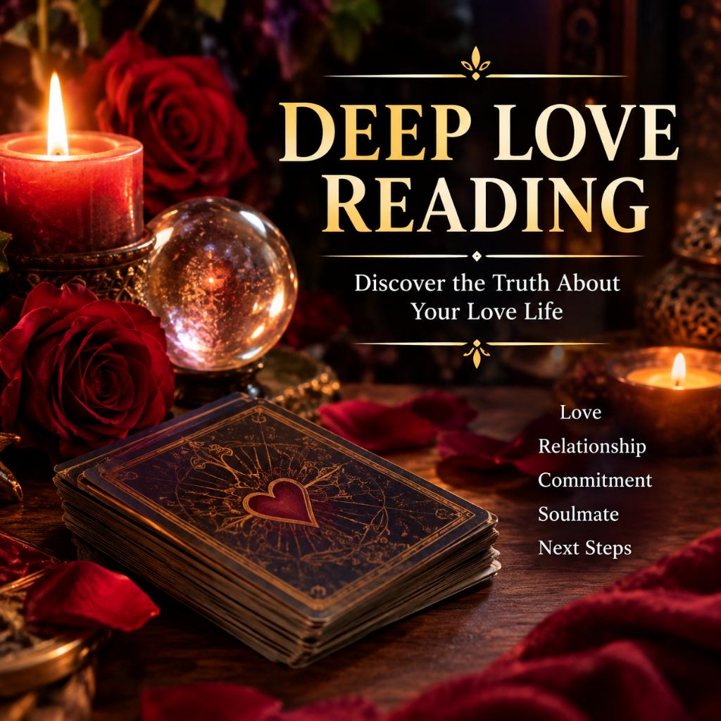 Deep Love Reading for Love, Relationships, Soulmate and Commitment Guidance