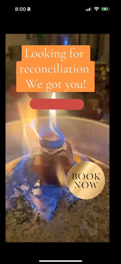 Come back to me Fire jar spell