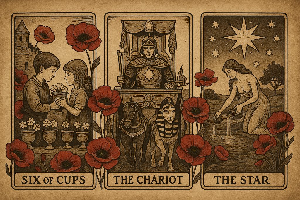 Three card interpersonal snapshot