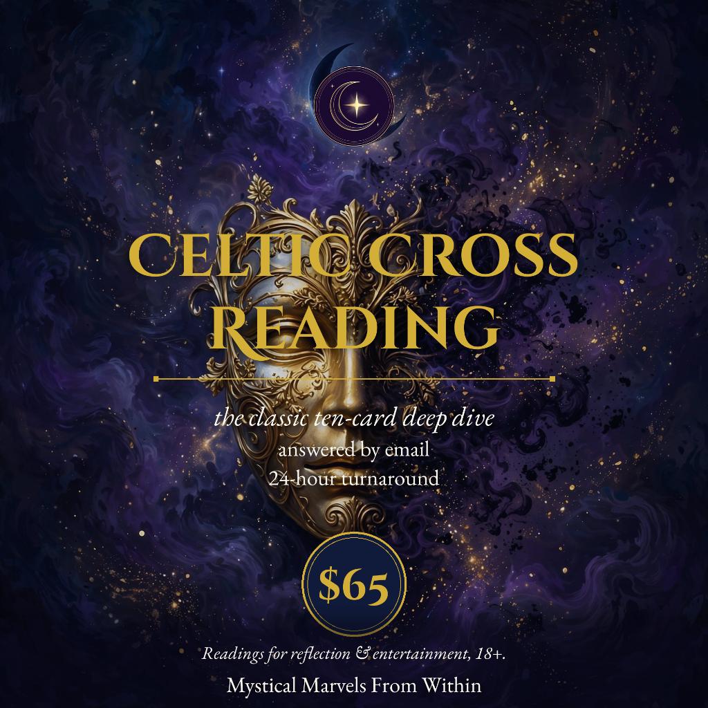Celtic Cross Tarot Reading — The Full 10-Card Deep Dive