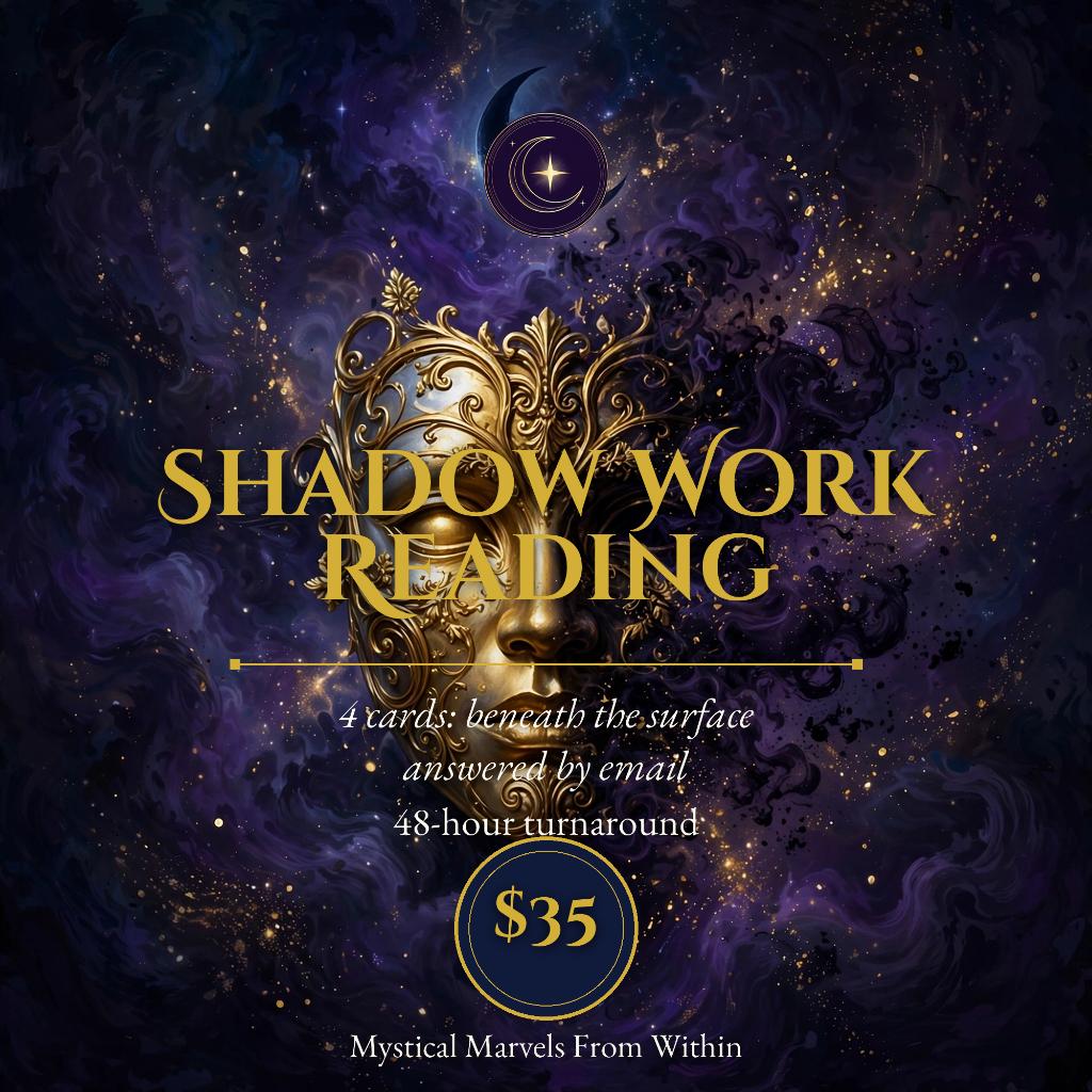 Shadow Work Tarot Reading — Look Under the Surface