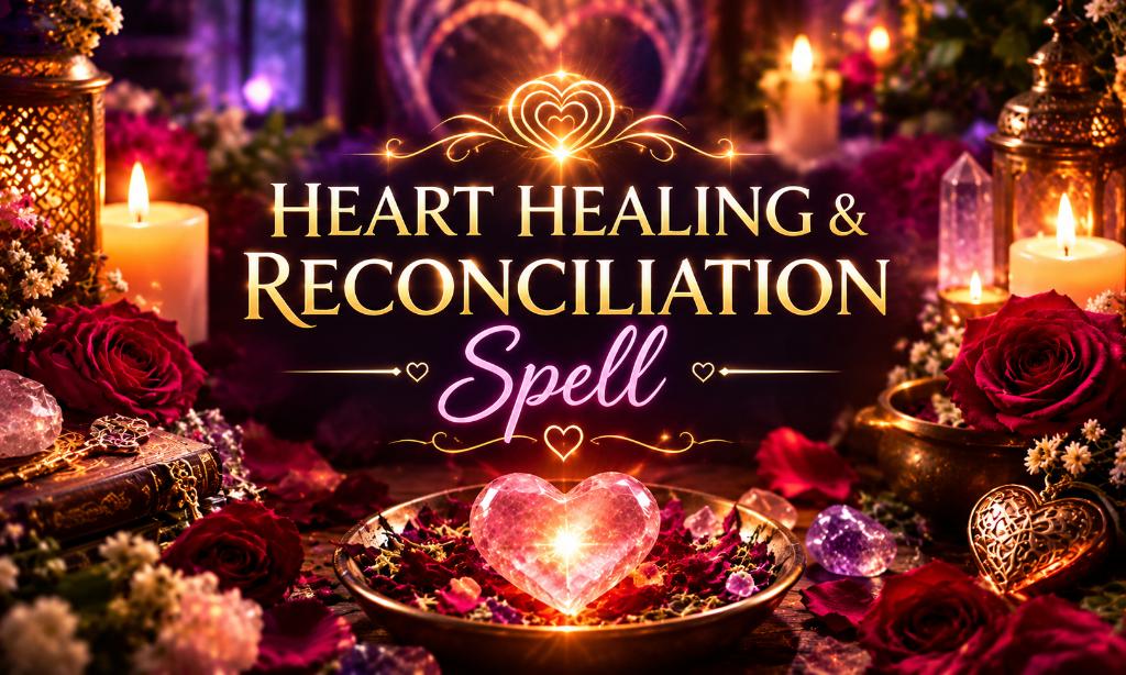 Heart Healing & Reconciliation Spell | Love Blockage Clearing & Emotional Healing