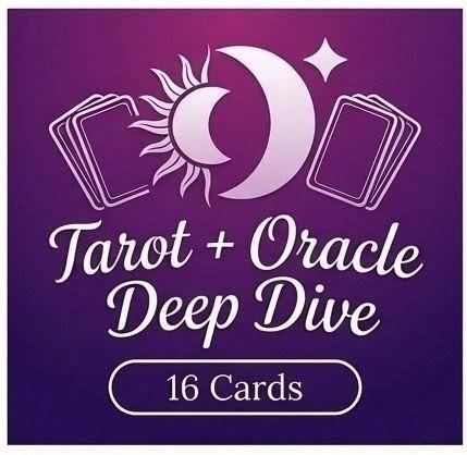 🌙 Tarot + Oracle Deep Dive — 16 Cards