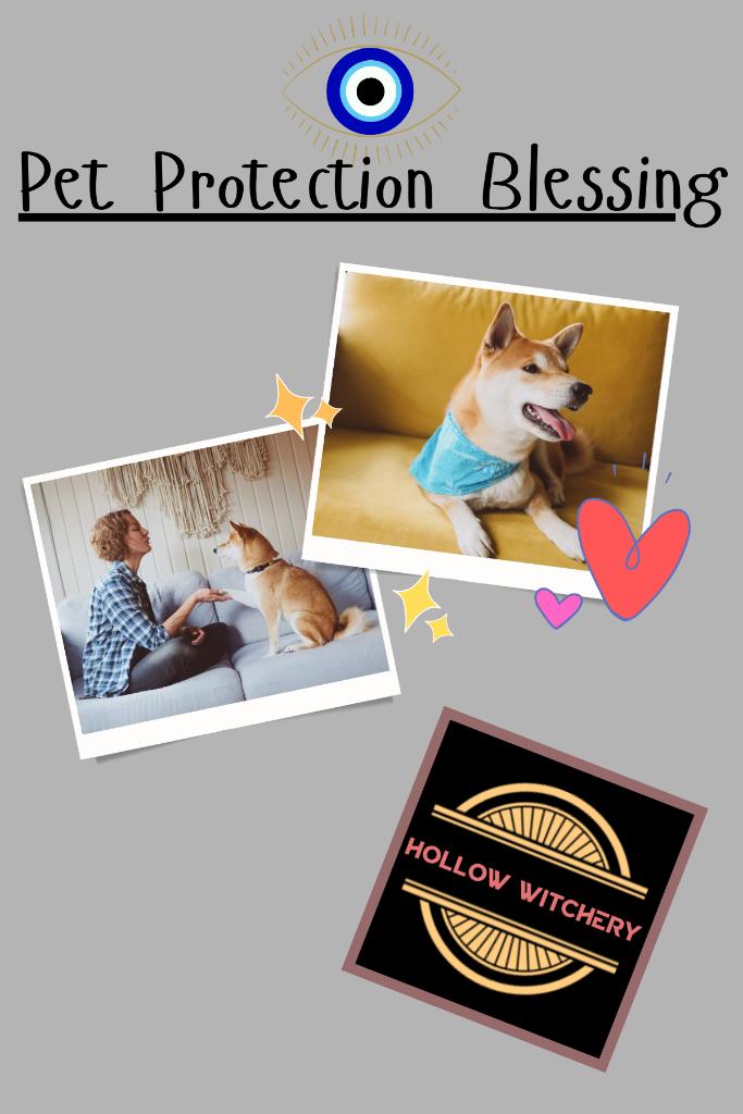 Pet Protection Blessing
