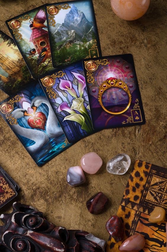 Why Did He Go Silent? 🌙 A Lenormand Reading