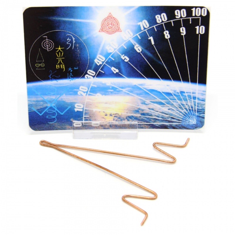 Personalized Radiesthesia Reading – V-Rod & Measuring Chart