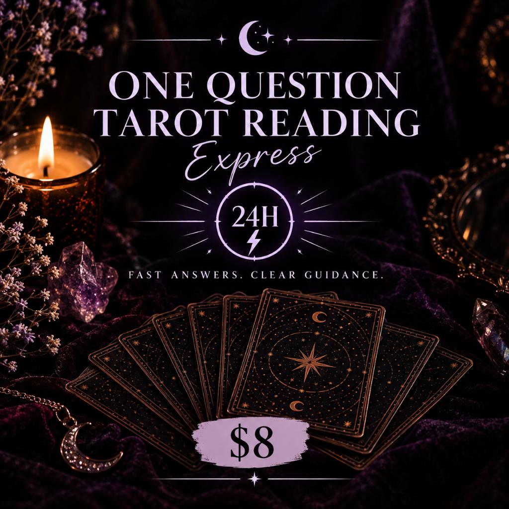 One Question Tarot Reading. Express 24H