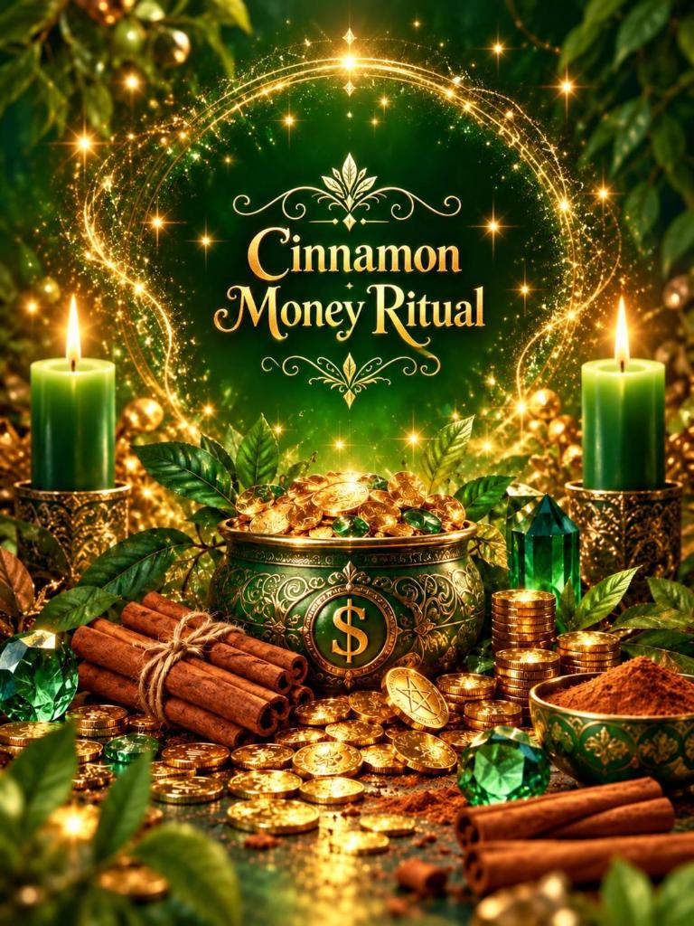 Cinnamon Money/ Attract Abundance and Prosperity Ritual