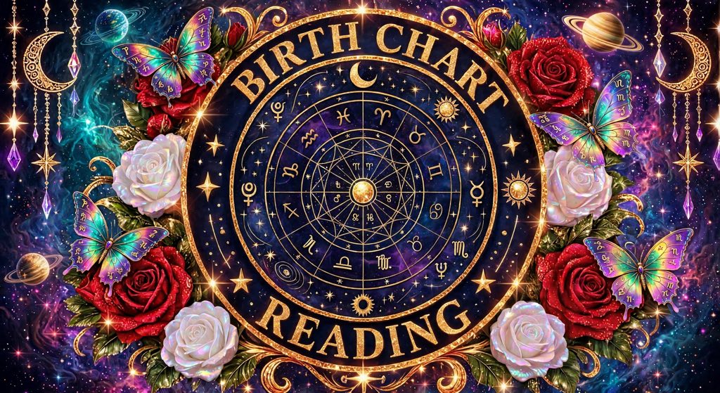Personalized Natal Birth Chart Reading ✨