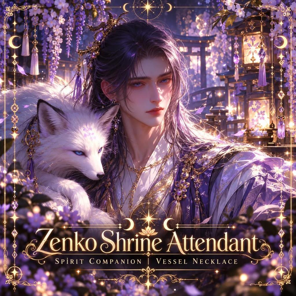 Zenko Kitsune Shrine Attendant Spirit Companion