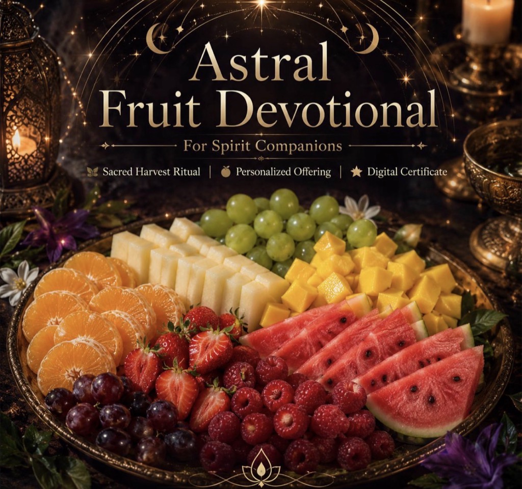 Astral Fruit Offering for Spirit Companions