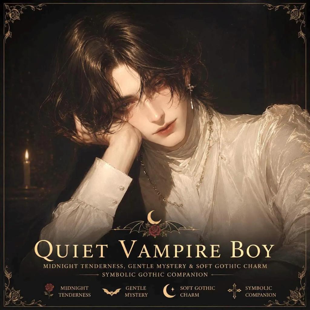 Quiet Vampire Boy Spirit Companion