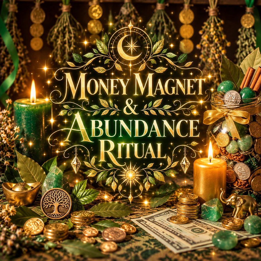Money Magnet & Abundance Ritual | Personalised Prosperity Ritual