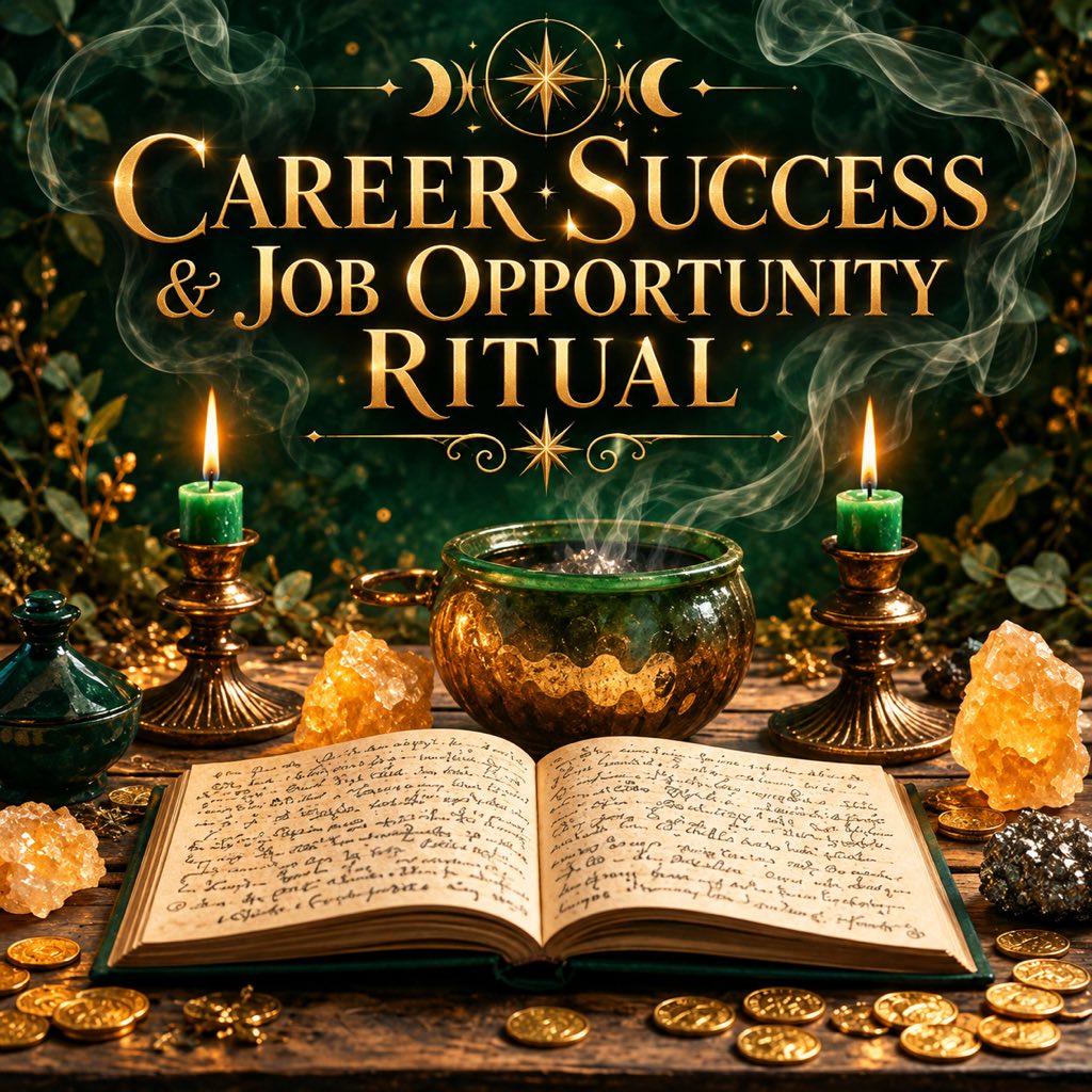 Career Success & Job Opportunity Ritual | Interview Confidence, Professional Growth & New Beginnings
