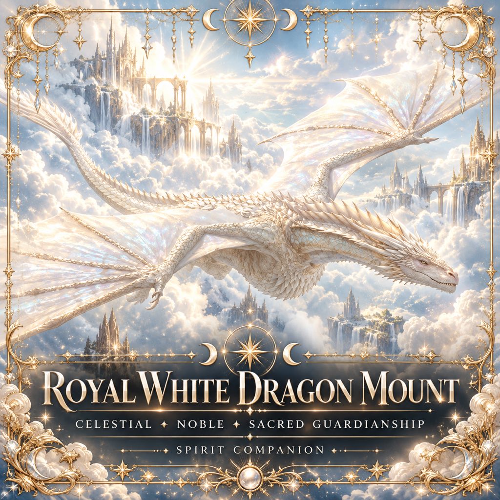 Royal White Dragon Spirit Bond