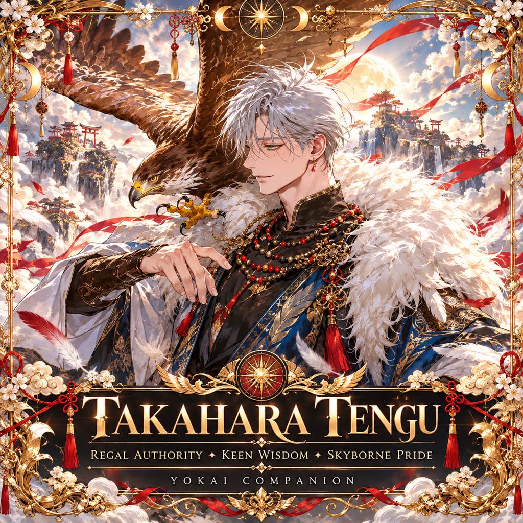 Takahara Tengu Yokai Spirit Companion