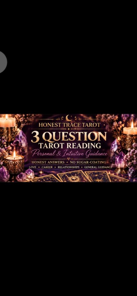 3 Question Tarot Reading | Honest Personalised Guidance