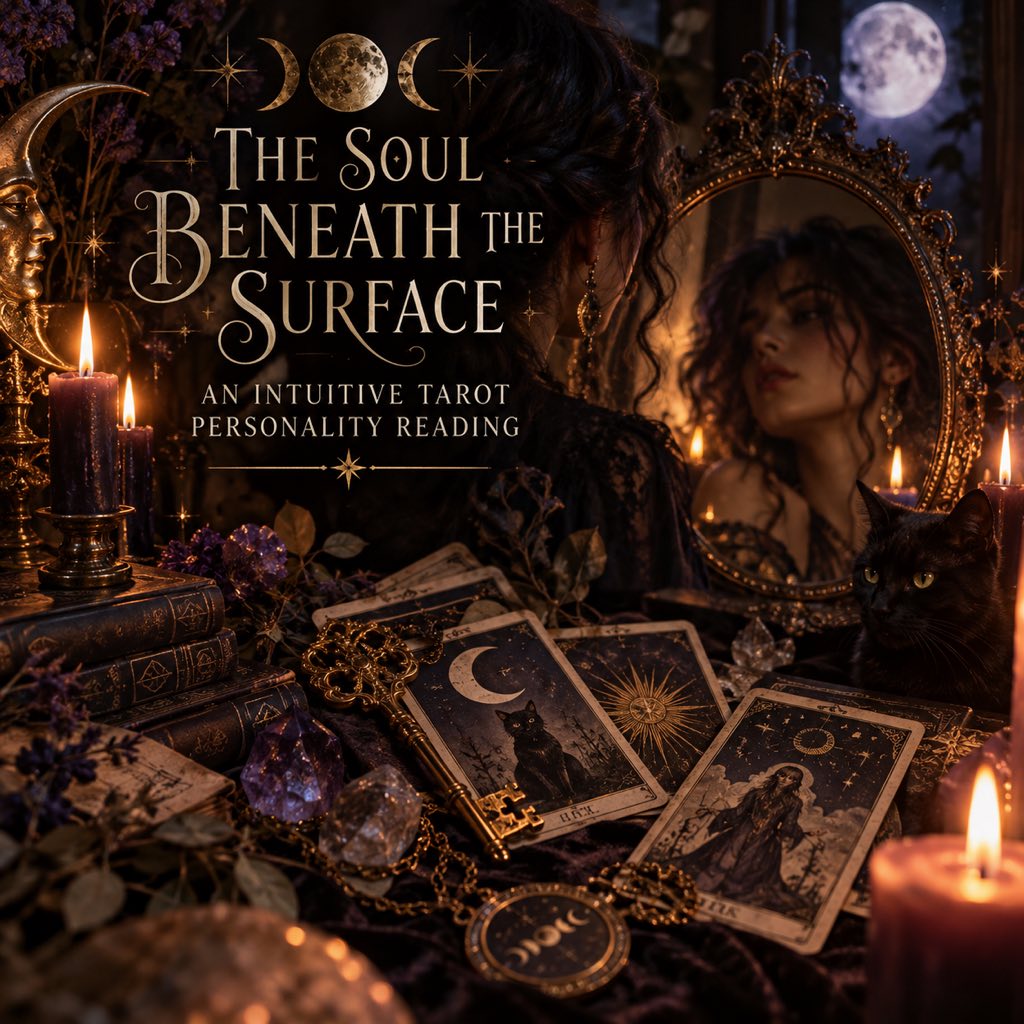 🌑🖤 THE SOUL BENEATH THE SURFACE